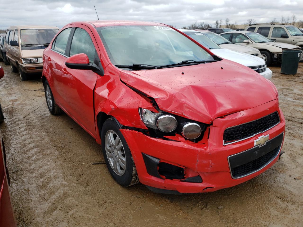CHEVROLET SONIC LT 2016 with VIN 1G1JC5SH9G4134674 - Photo from auction