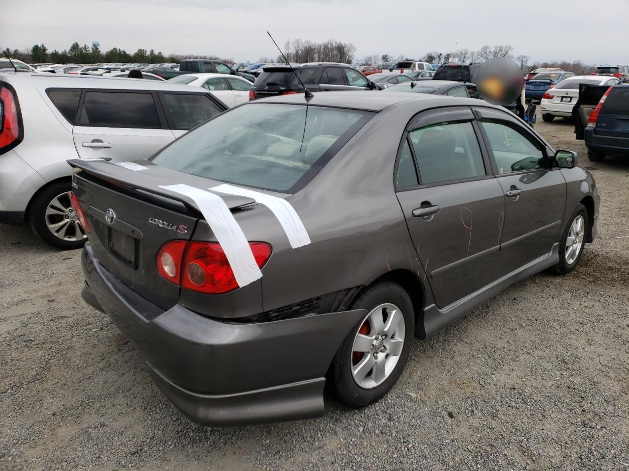 Photo 4 from auction – 2005 TOYOTA COROLLA CE with VIN 2T1BR32E35C365021