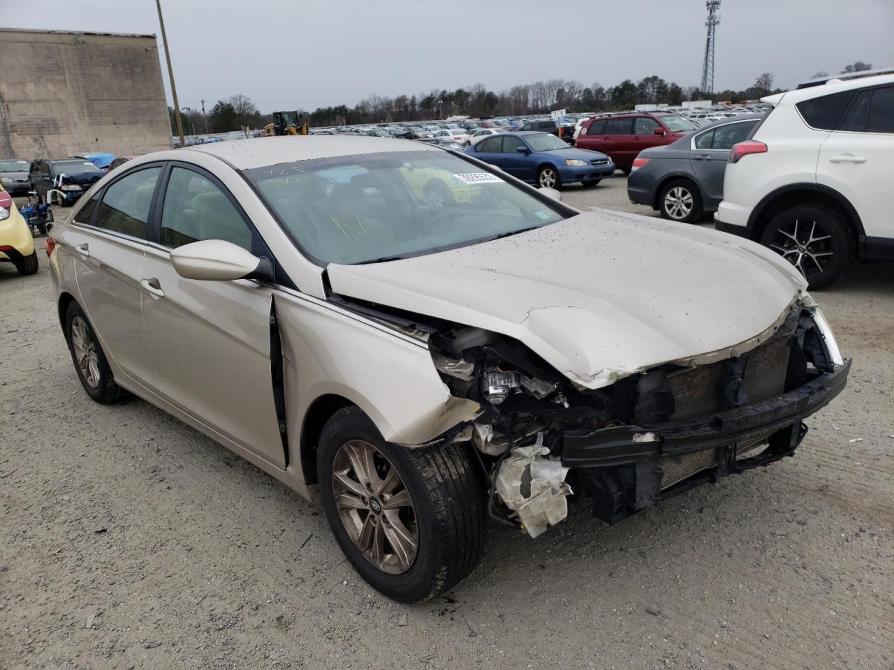 HYUNDAI SONATA GLS 2011 with VIN 5NPEB4AC0BH163821 - Photo from auction