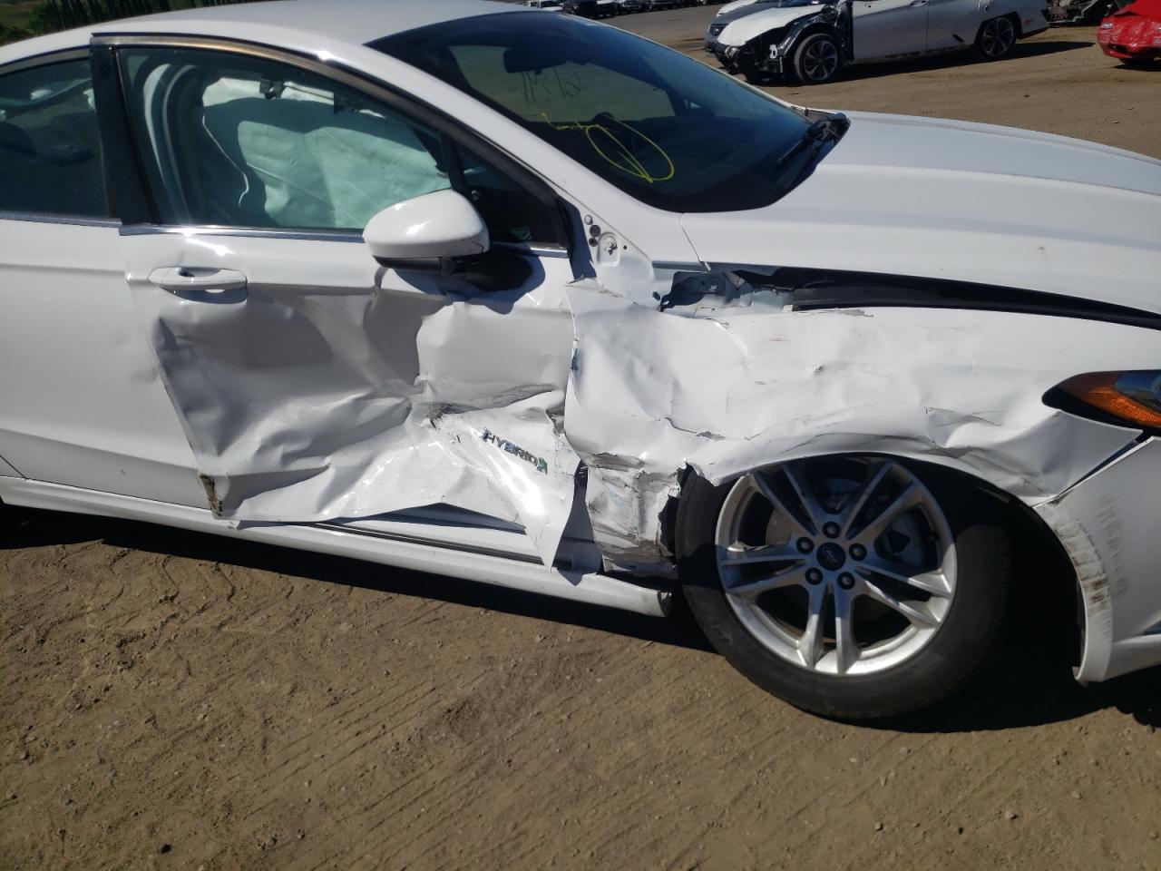 Photo 9 from auction – 2018 FORD FUSION SE with VIN 3FA6P0LU7JR241291