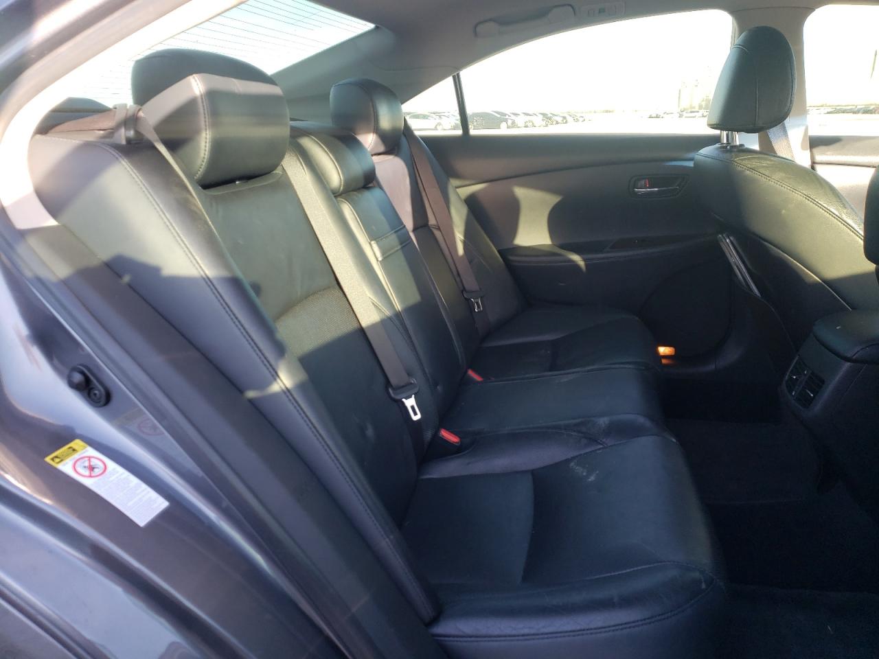 Photo 6 from auction – 2012 LEXUS ES 350 with VIN JTHBK1EG5C2498315