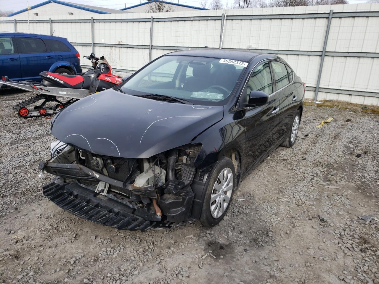Photo 2 from auction – 2015 NISSAN SENTRA S with VIN 3N1AB7AP2FY231485