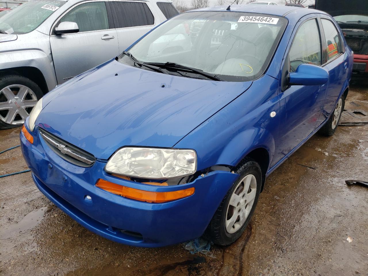 Photo 2 from auction – 2005 CHEVROLET AVEO BASE with VIN KL1TD52695B483538