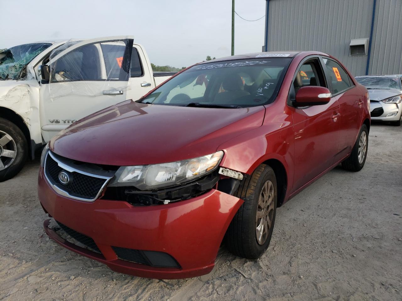 Photo 2 from auction – 2010 KIA FORTE EX with VIN KNAFU4A28A5833522