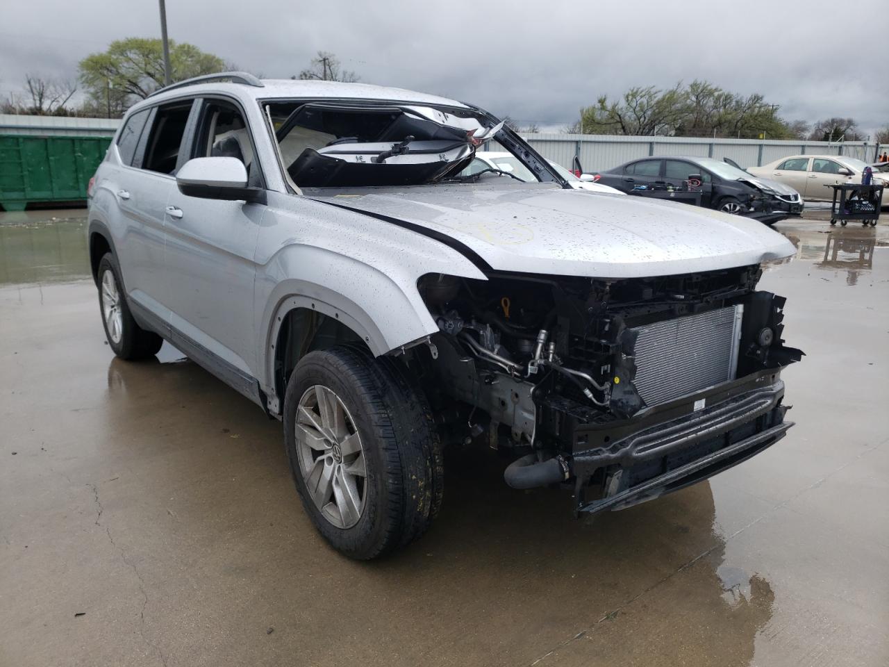 VOLKSWAGEN ATLAS S 2021 with VIN 1V2AP2CA8MC507974 - Photo from auction