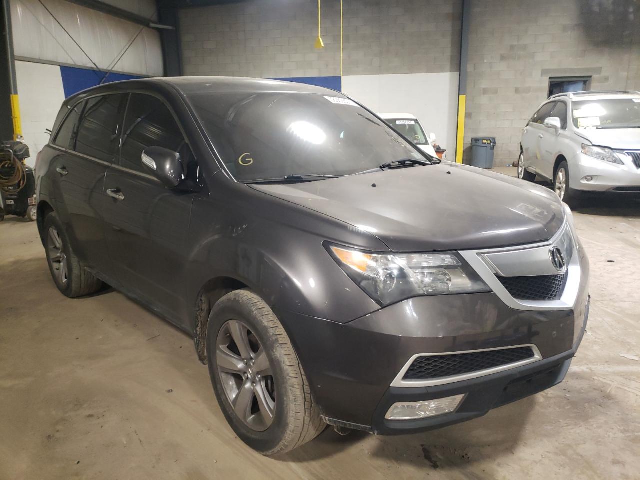 ACURA MDX TECHNO 2012 with VIN 2HNYD2H41CH522754 - Photo from auction