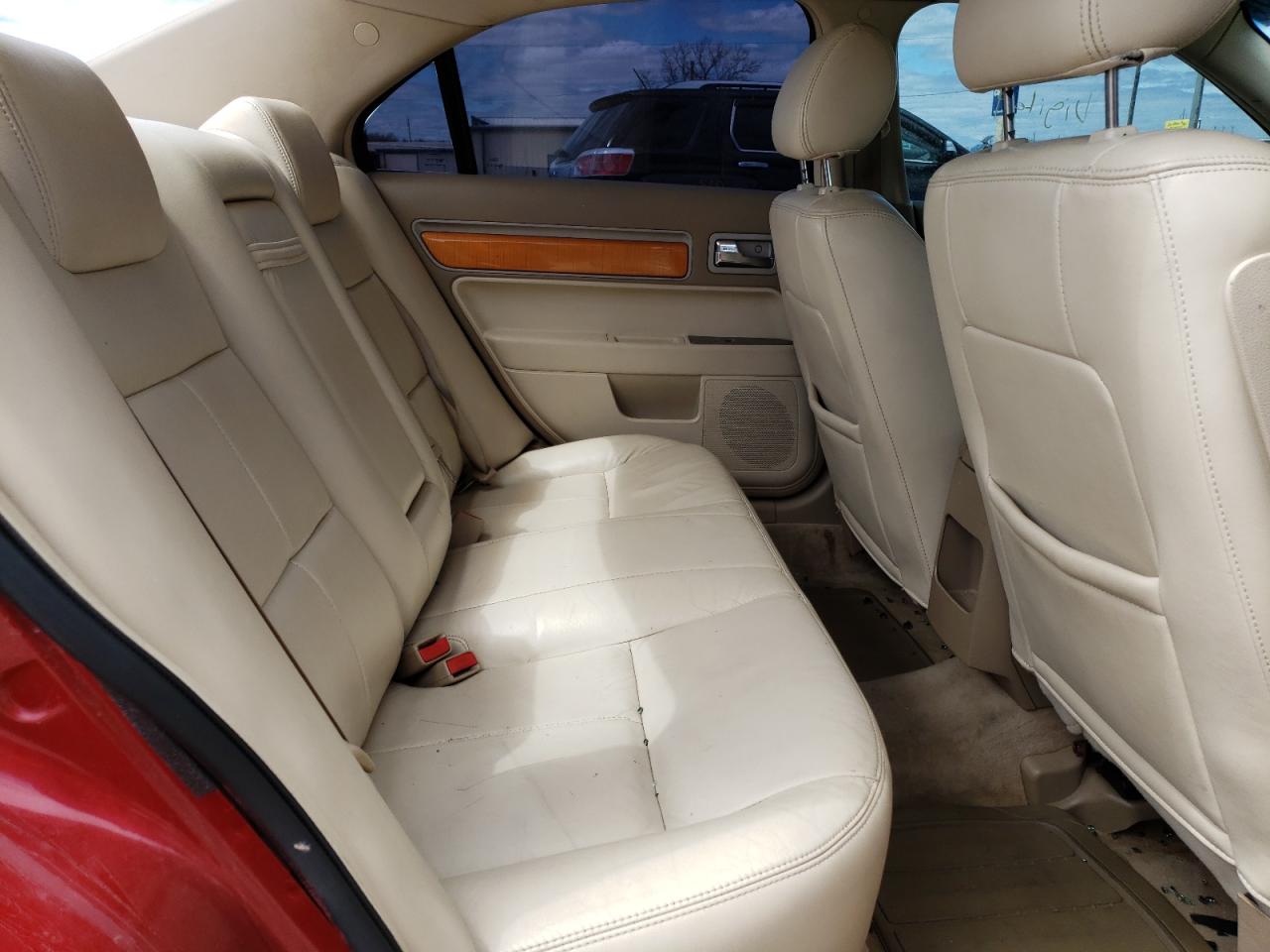 Photo 6 from auction – 2007 LINCOLN MKZ with VIN 3LNHM26T27R649471