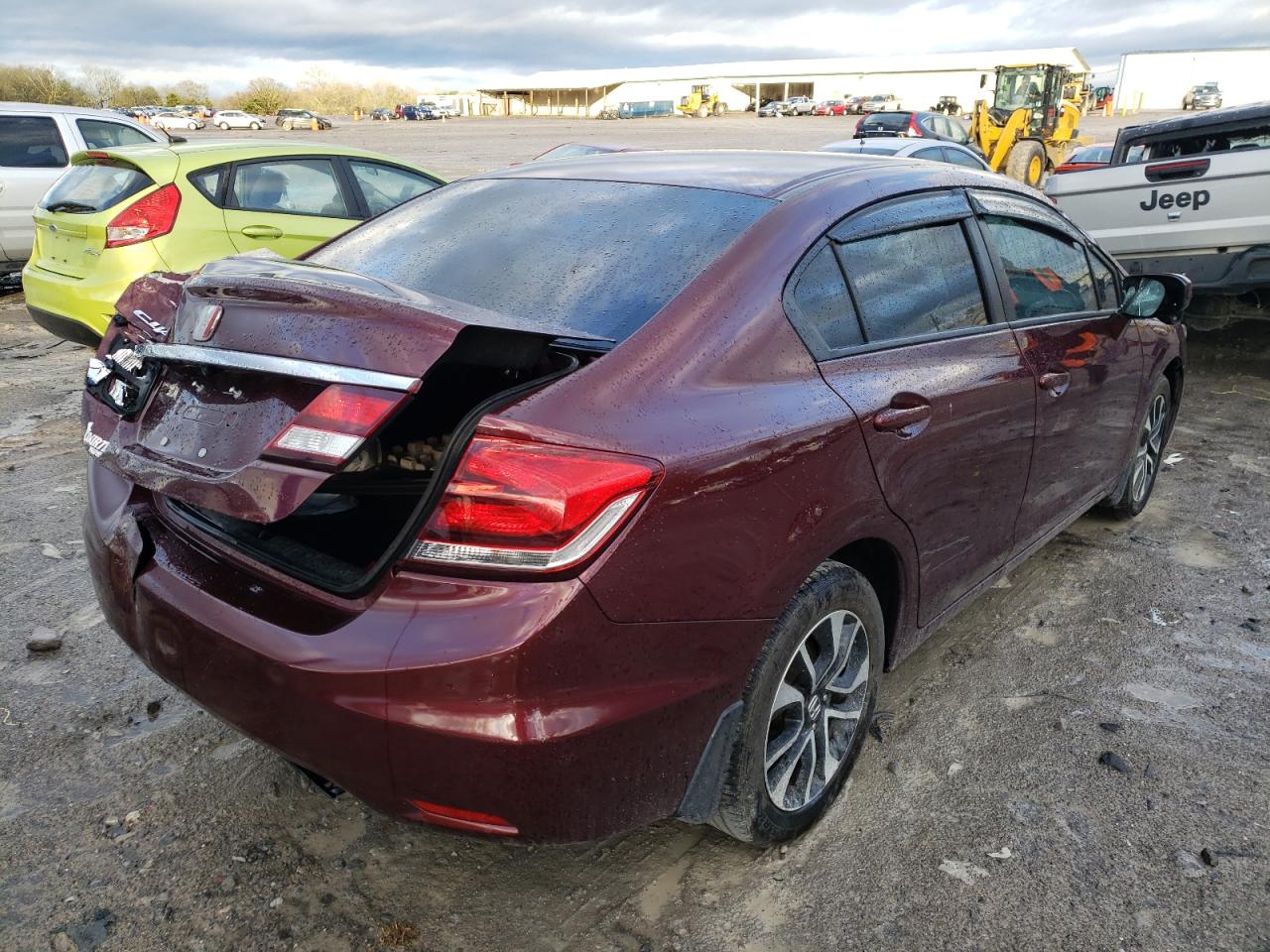 Photo 4 from auction – 2015 HONDA CIVIC EX with VIN 19XFB2F86FE026230