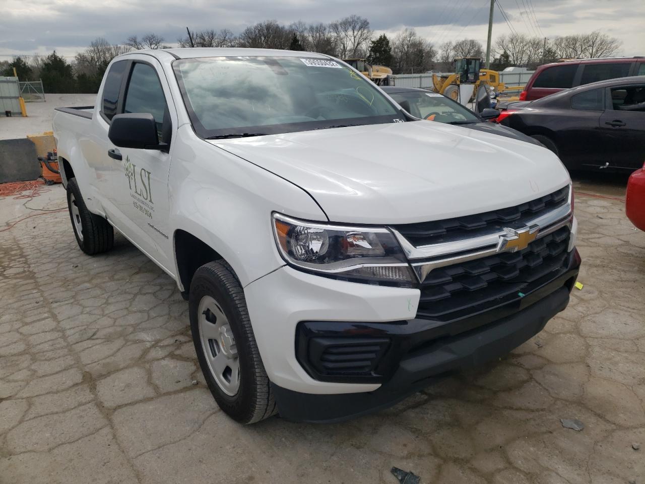 CHEVROLET COLORADO 2021 with VIN 1GCHSBEA0M1208406 - Photo from auction