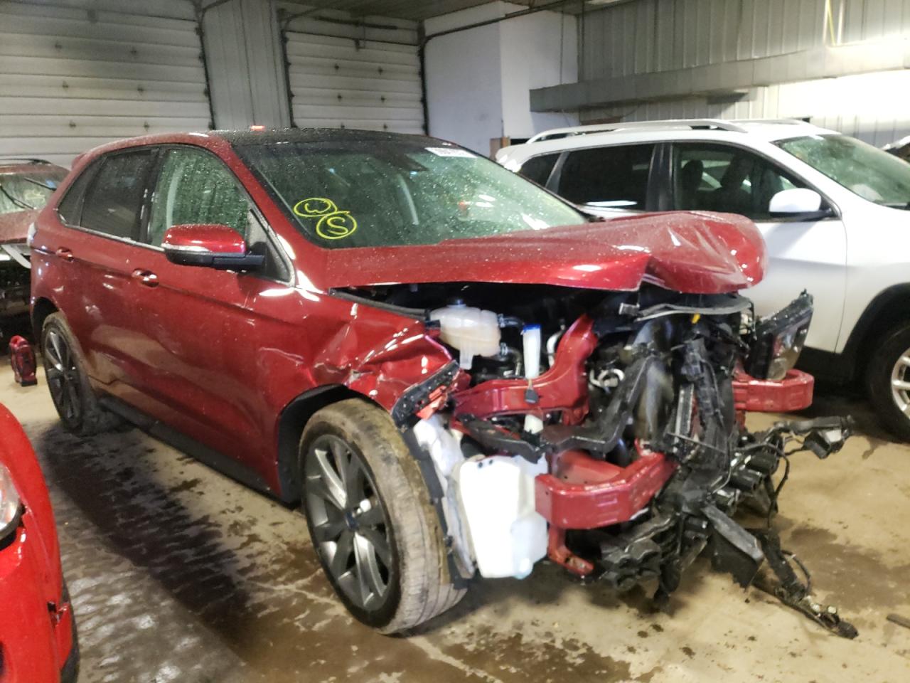 FORD EDGE SPORT 2017 with VIN 2FMPK4AP8HBC25395 - Photo from auction