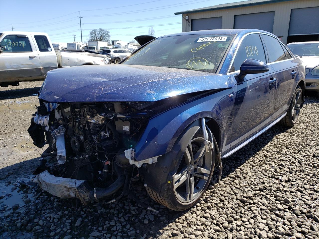 Photo 2 from auction – 2018 AUDI A4 PREMIUM with VIN WAUENAF40JN007555