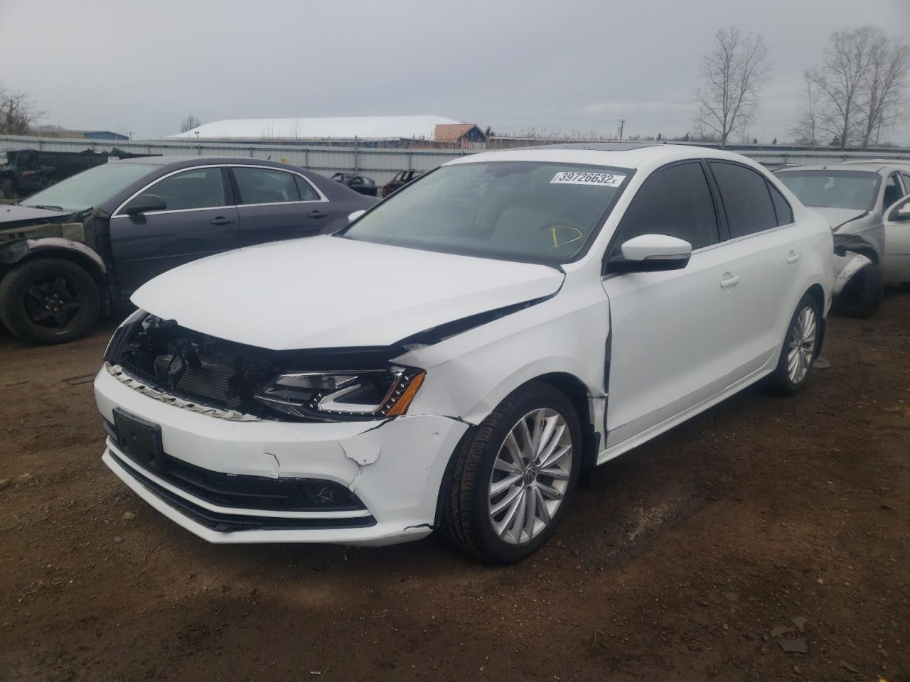 Photo 2 from auction – 2016 VOLKSWAGEN JETTA SEL with VIN 3VWL17AJ5GM248906