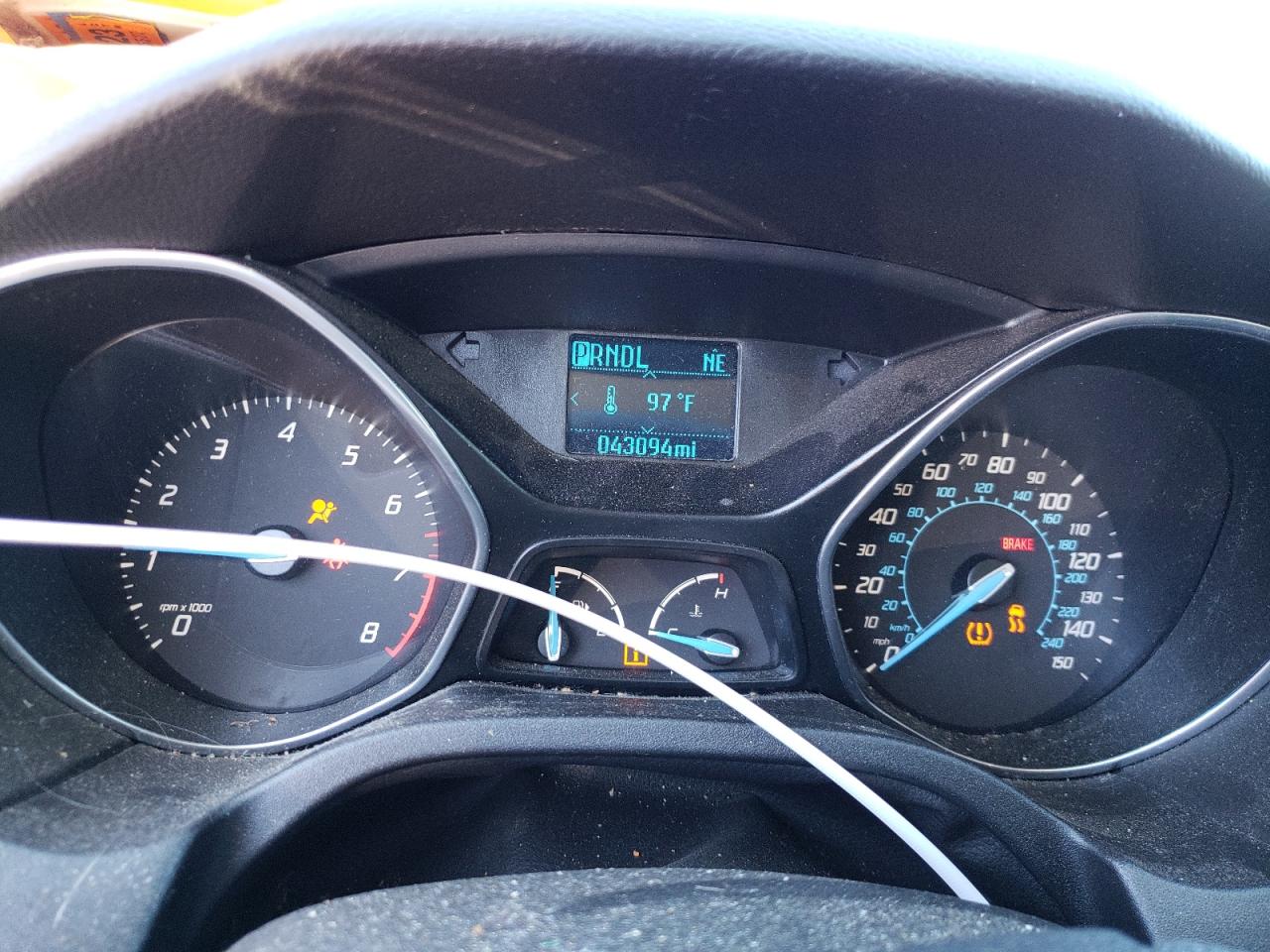 Photo 8 from auction – 2012 FORD FOCUS SE with VIN 1FAHP3K20CL251298