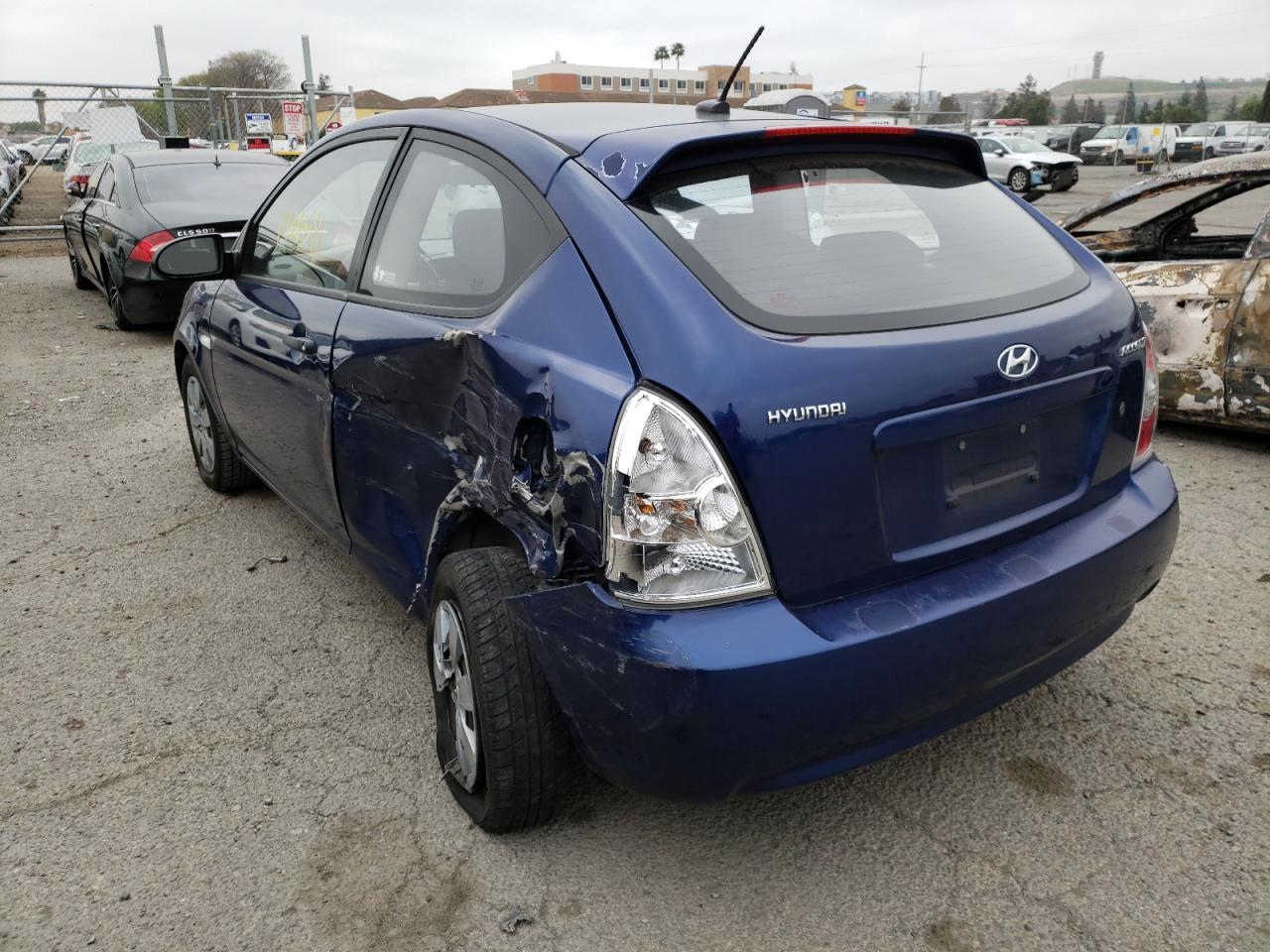Photo 3 from auction – 2008 HYUNDAI ACCENT GS with VIN KMHCM36C38U080267