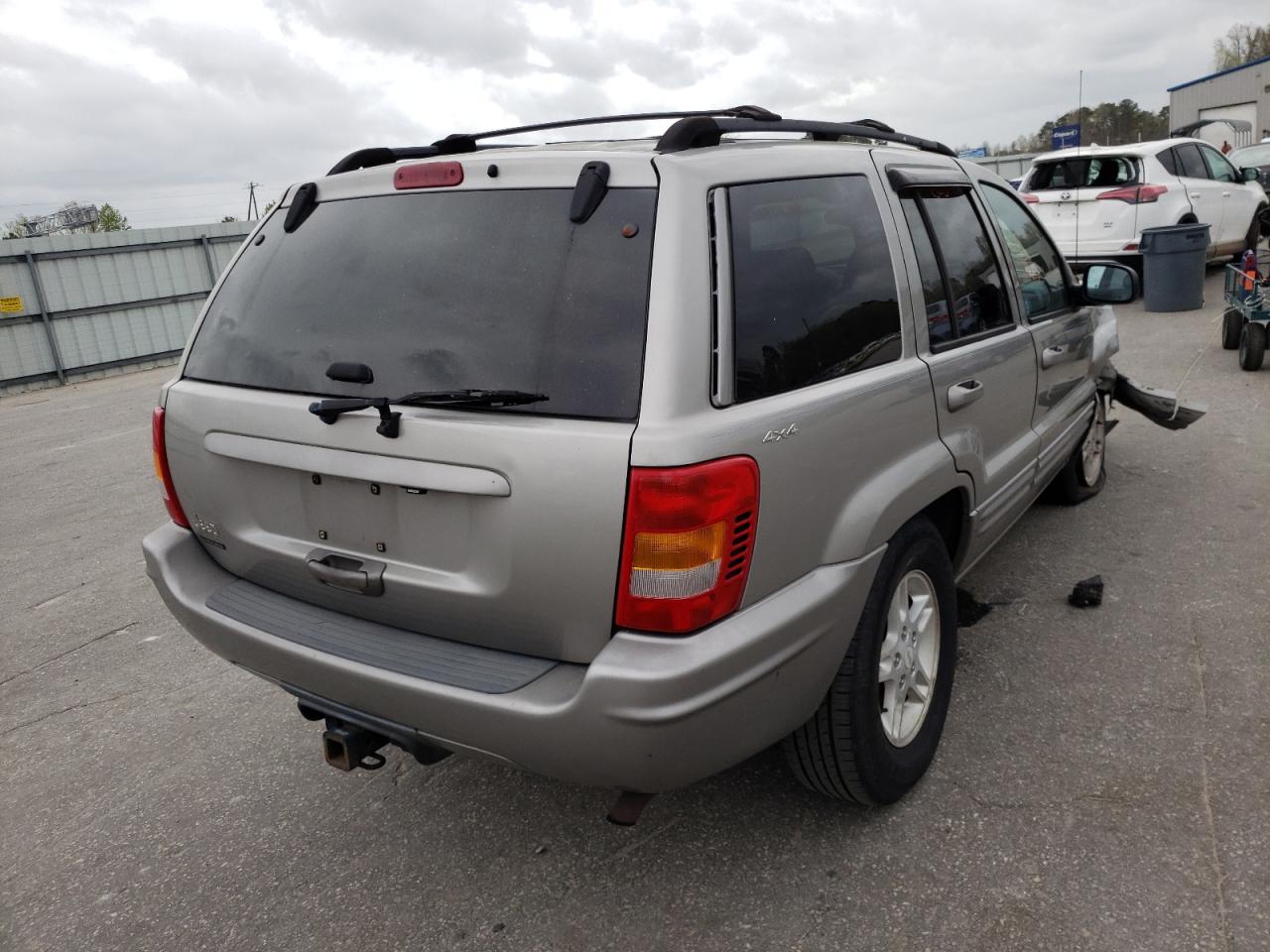 Photo 4 from auction – 2000 JEEP CHEROKEE with VIN 1J4GW58S1YC267992