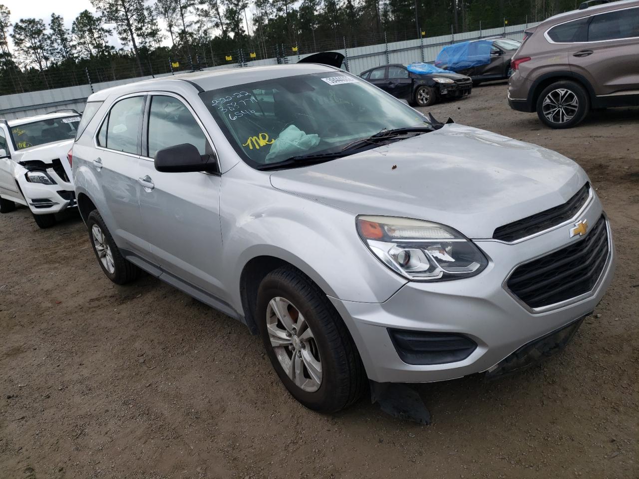 Photo 1 from auction – 2016 CHEVROLET EQUINOX LS with VIN 2GNALBEK6G1166546