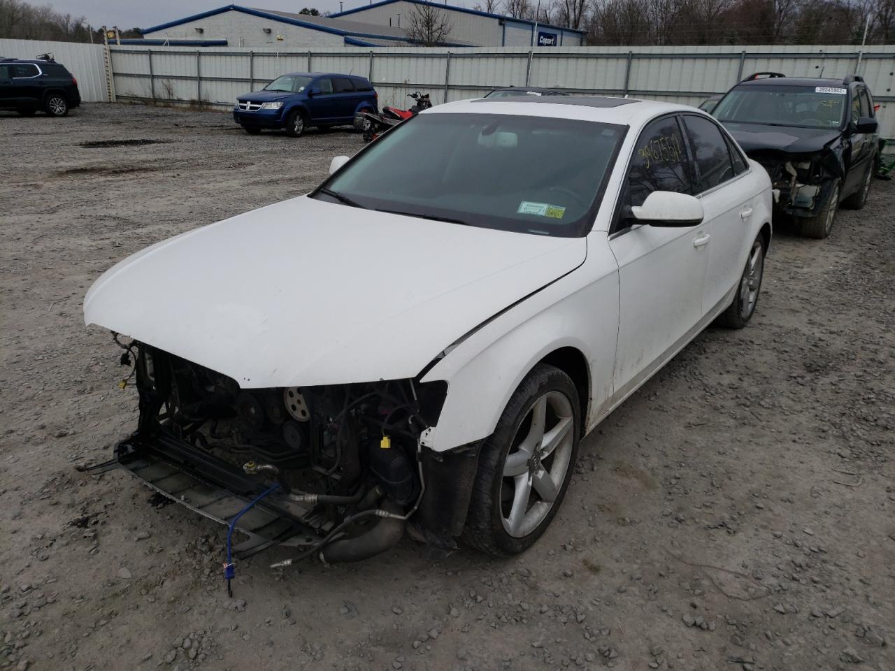 Photo 2 from auction – 2011 AUDI A4 PREMIUM with VIN WAUFFAFL3BN010718