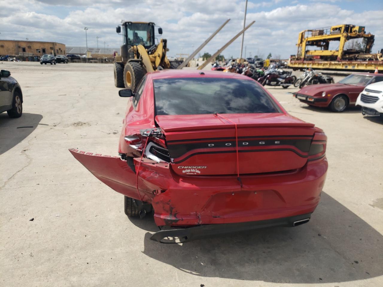 Photo 9 from auction – 2015 DODGE CHARGER SE with VIN 2C3CDXBG3FH738629