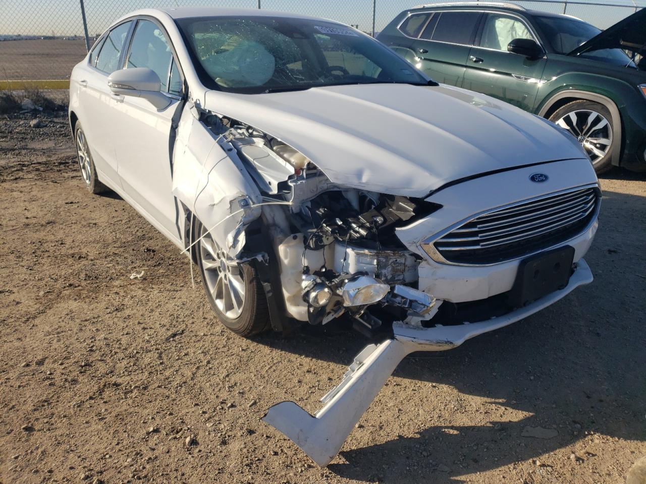 FORD FUSION SE 2017 with VIN 3FA6P0H75HR375228 - Photo from auction