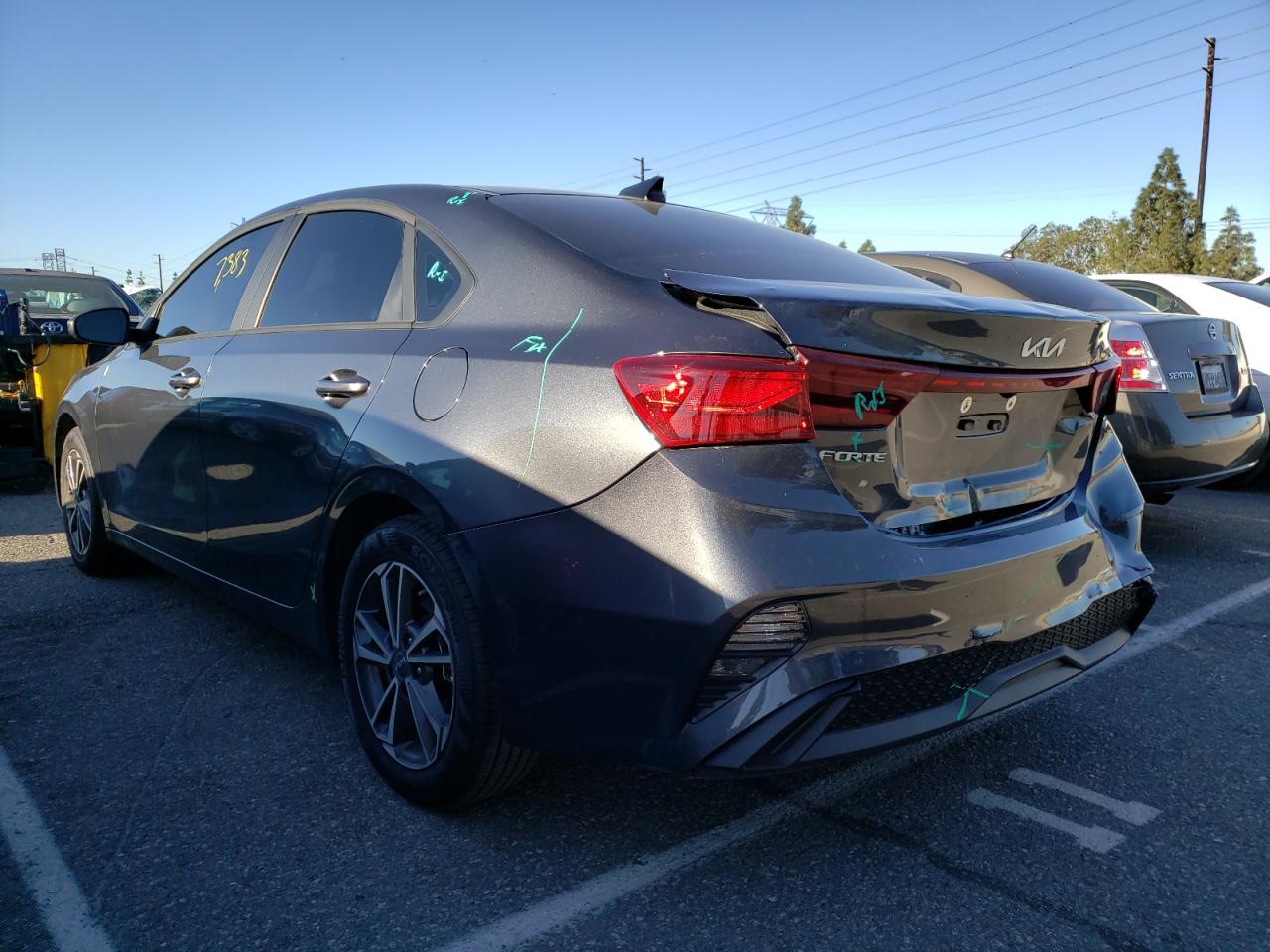 Photo 3 from auction – 2022 KIA FORTE FE with VIN 3KPF24AD6NE426948