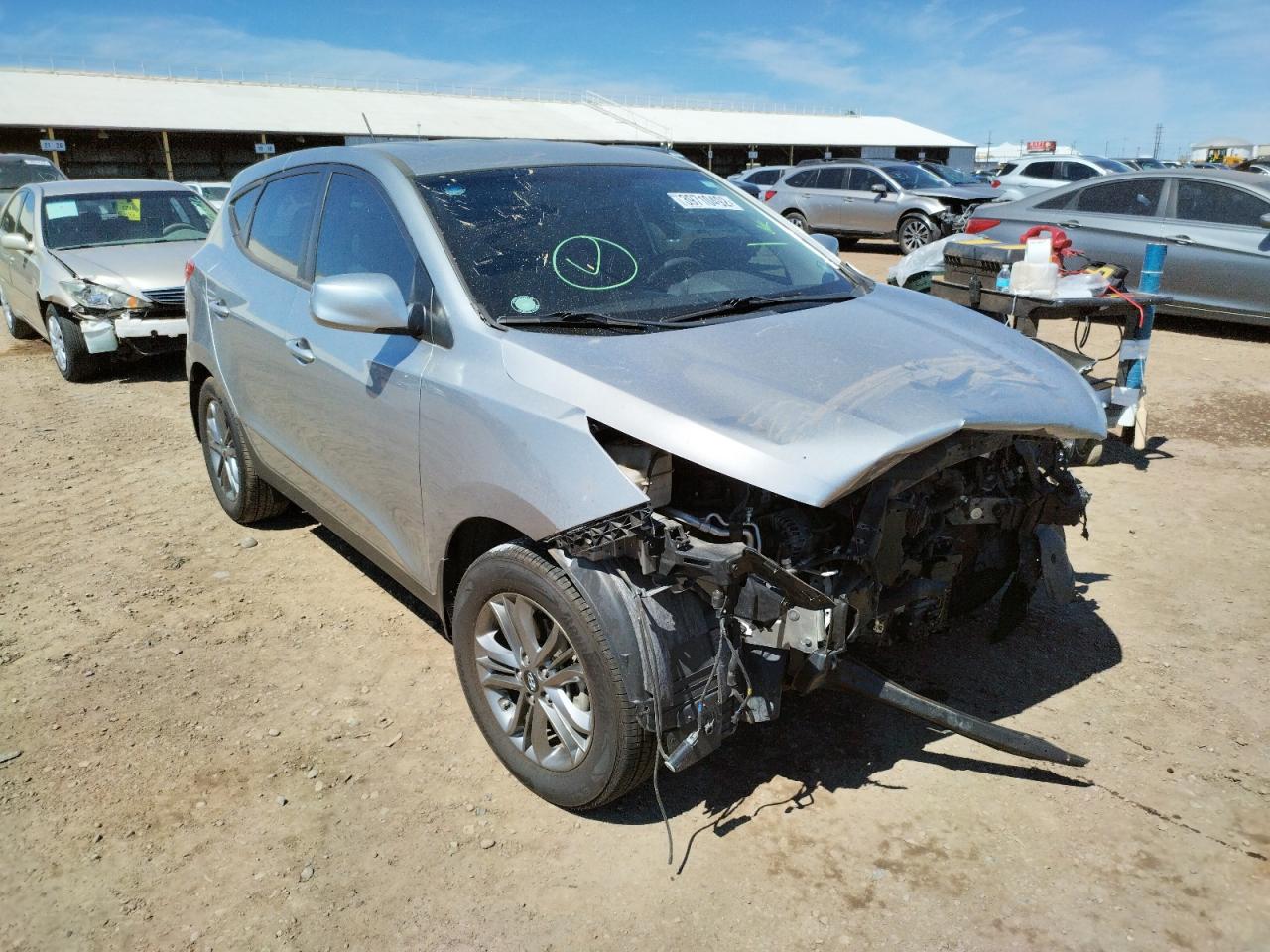 Photo 1 from auction – 2015 HYUNDAI TUCSON GLS with VIN KM8JT3AF3FU953007