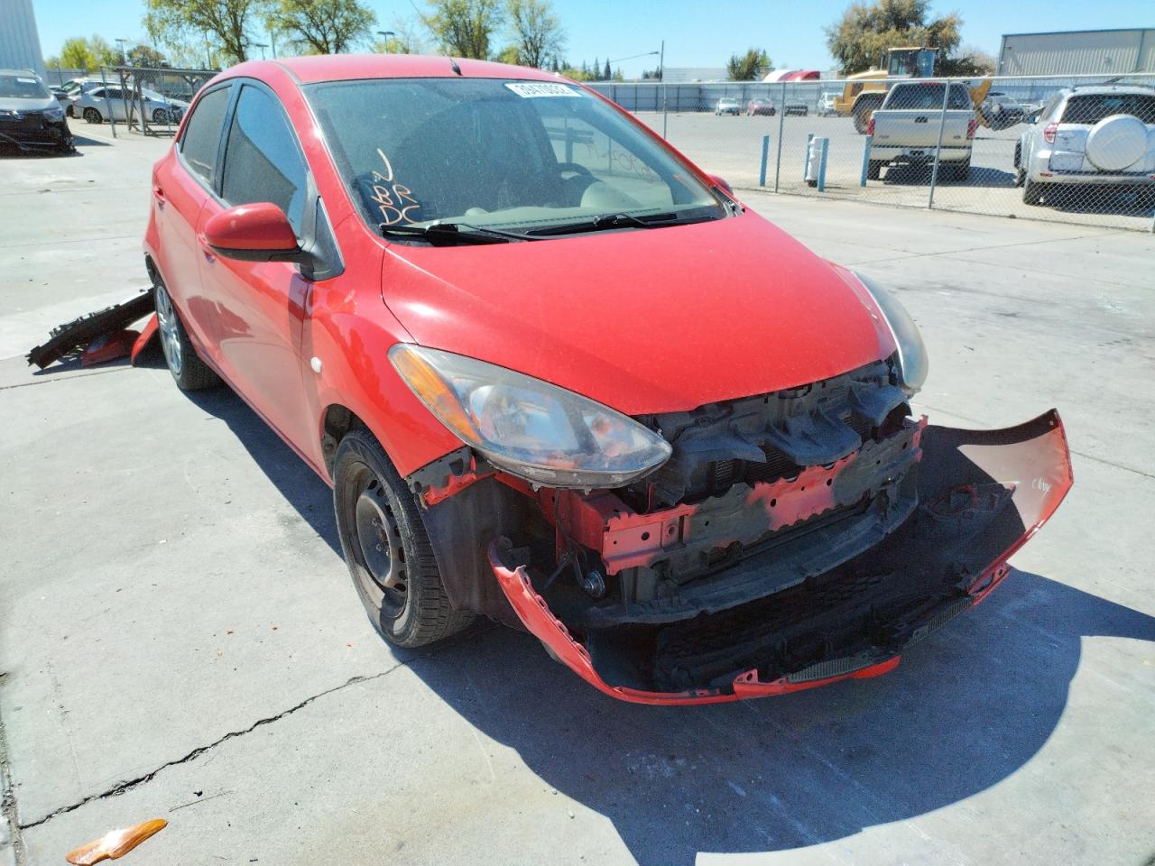 MAZDA MAZDA2 SPO 2014 with VIN JM1DE1KZ6E0173825 - Photo from auction