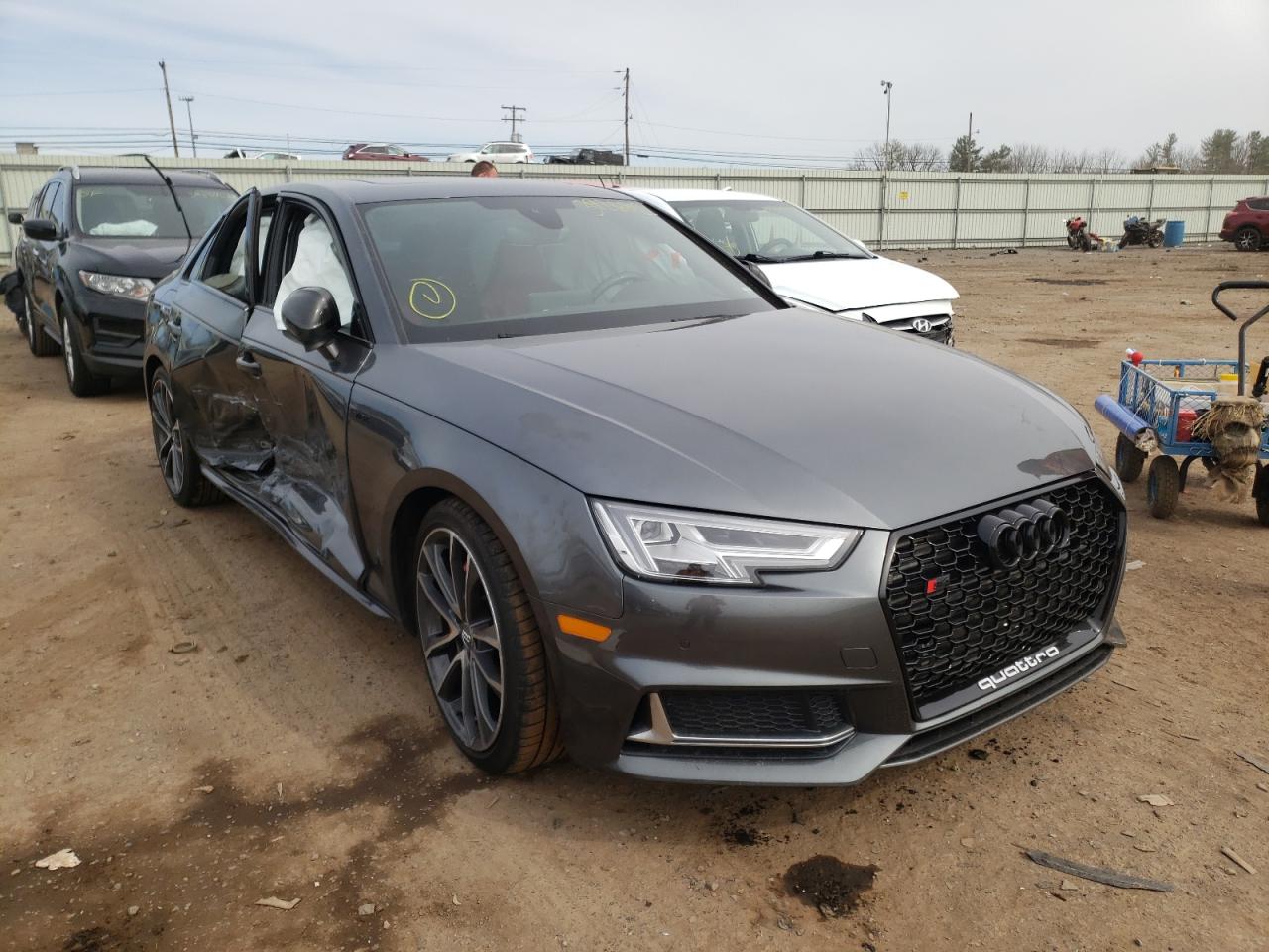 AUDI S4 PREMIUM 2018 with VIN WAUB4AF47JA076952 - Photo from auction