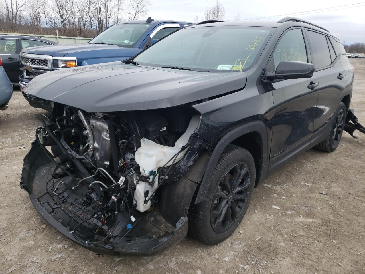 Photo 2 from auction – 2020 GMC TERRAIN SL with VIN 3GKALTEV2LL177422
