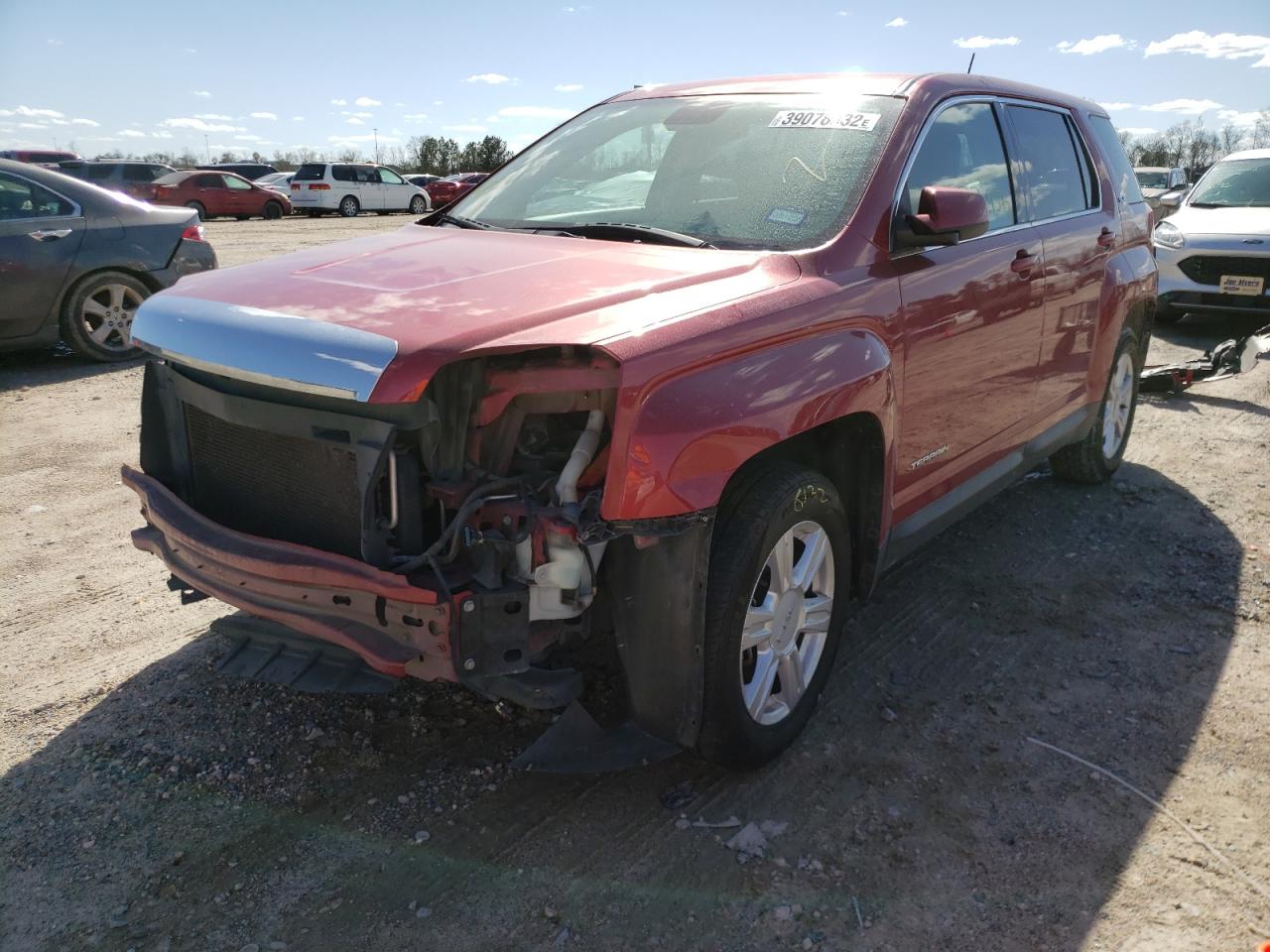 Photo 2 from auction – 2014 GMC TERRAIN SL with VIN 2GKALMEK2E6354957