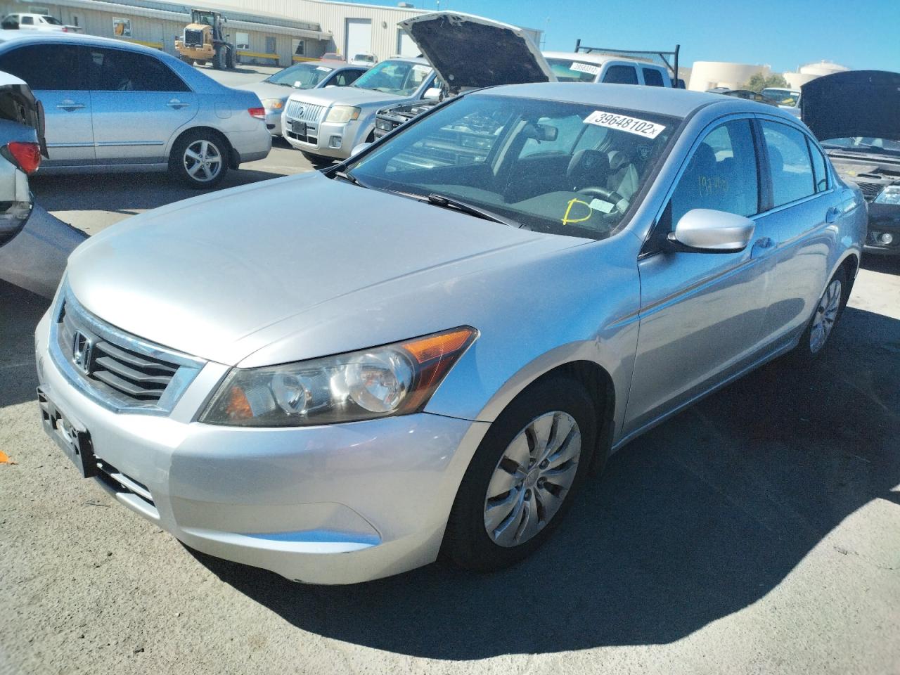 Photo 2 from auction – 2010 HONDA ACCORD LX with VIN 1HGCP2F34AA078249