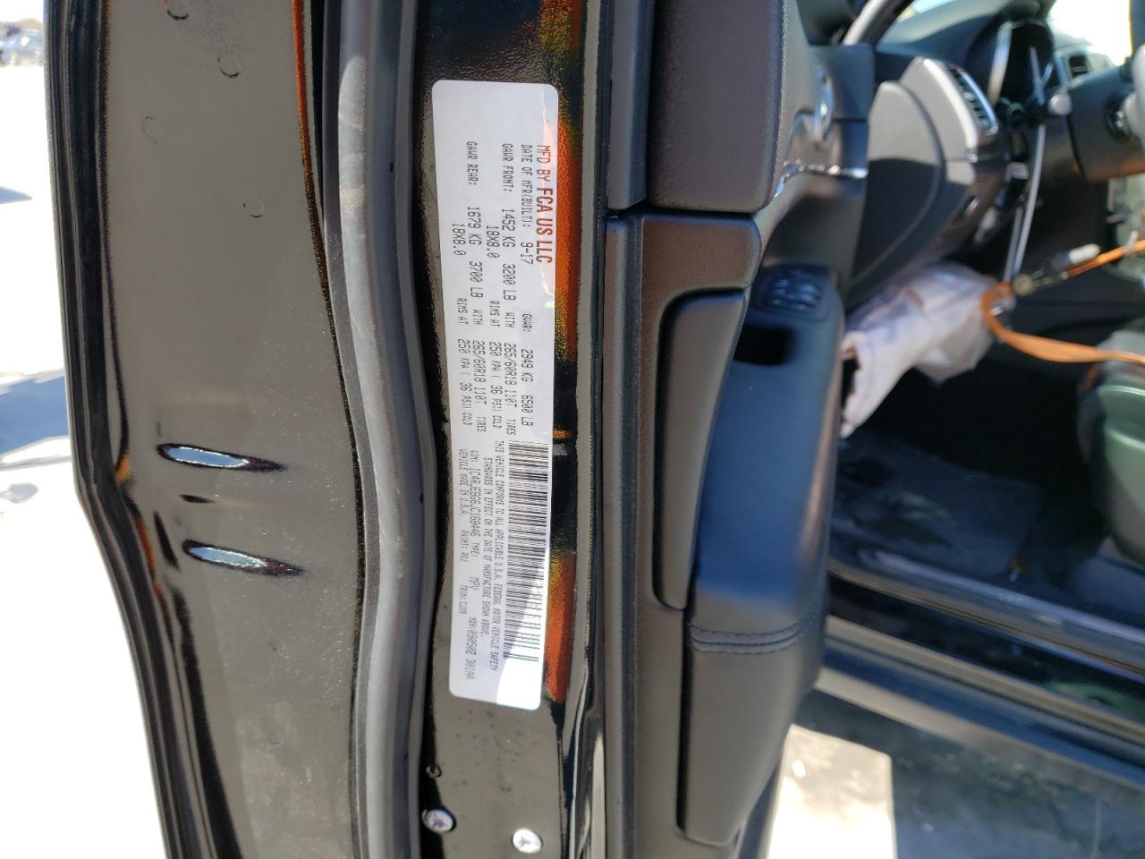Photo 10 from auction – 2018 JEEP GRAND CHER with VIN 1C4RJEBG6JC168446