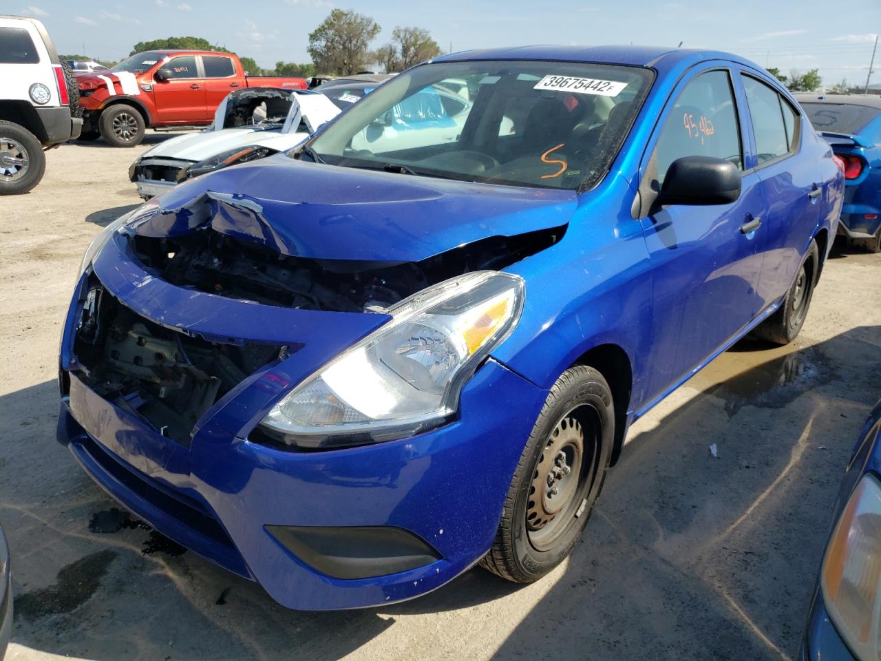 Photo 2 from auction – 2015 NISSAN VERSA S with VIN 3N1CN7AP7FL930561