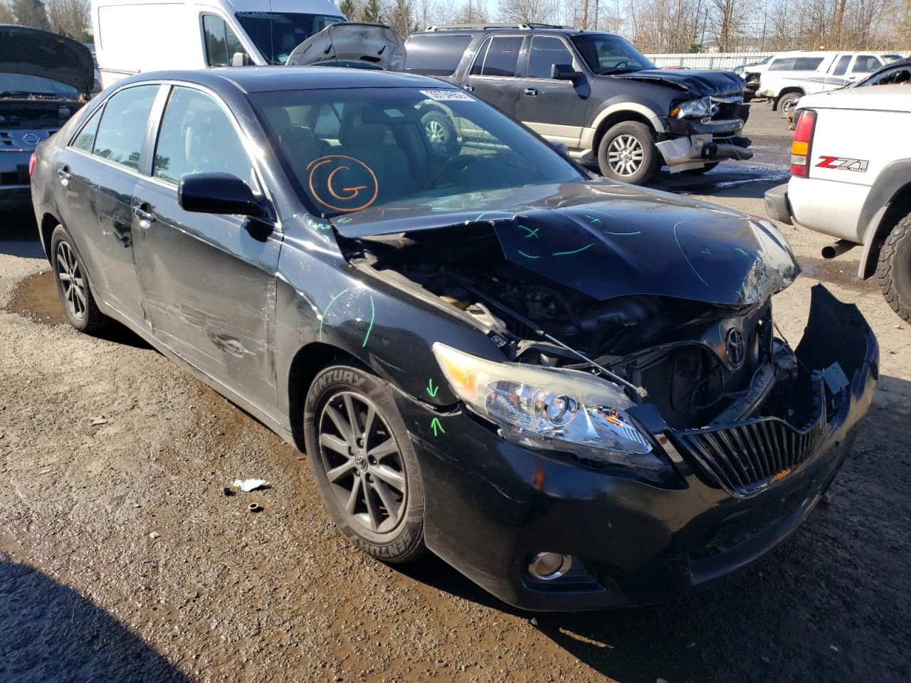 TOYOTA CAMRY BASE 2011 with VIN 4T4BF3EK8BR101531 - Photo from auction