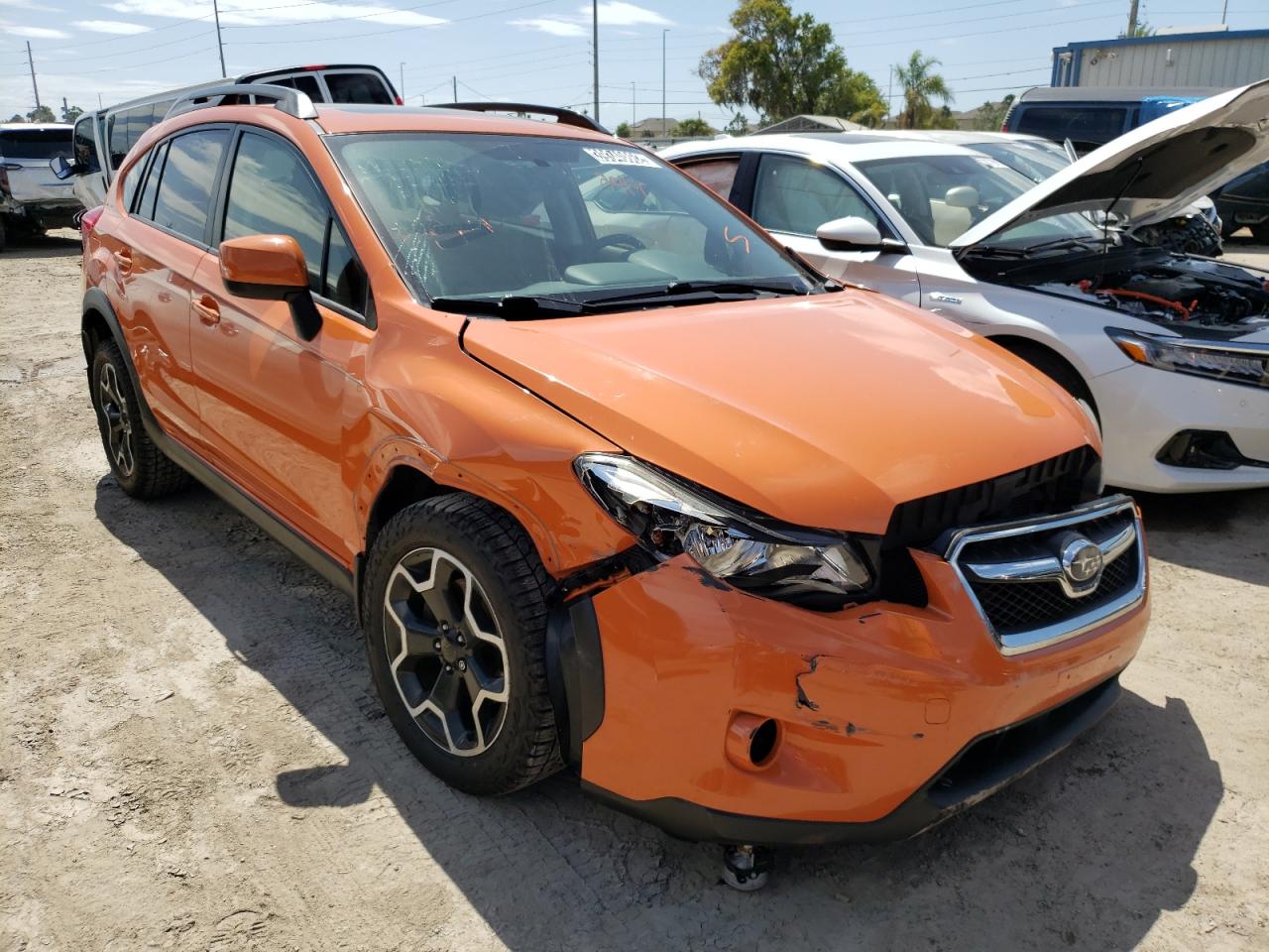 SUBARU XV CROSSTR 2014 with VIN JF2GPAVC5E8319679 - Photo from auction