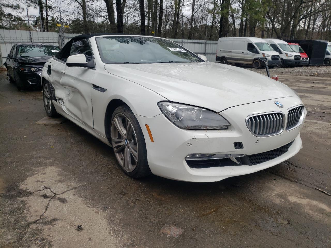 BMW 650 I 2012 with VIN WBALZ3C5XCDL73312 - Photo from auction