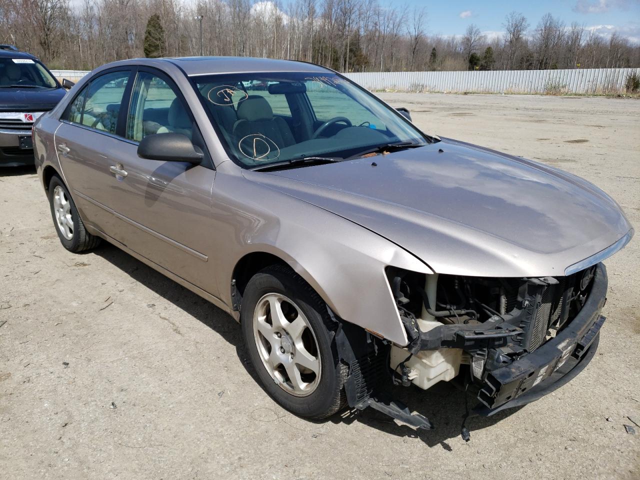 HYUNDAI SONATA GLS 2006 with VIN 5NPEU46F46H066642 - Photo from auction