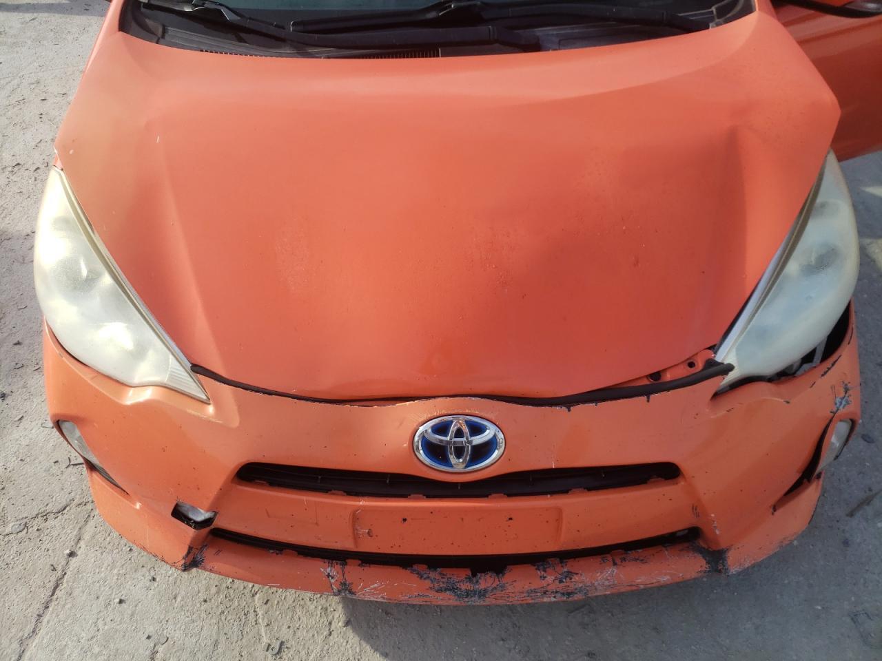 Photo 7 from auction – 2013 TOYOTA PRIUS C with VIN JTDKDTB38D1031759