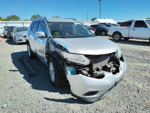 NISSAN ROGUE S 2015 with VIN KNMAT2MV6FP552499 - Photo from auction