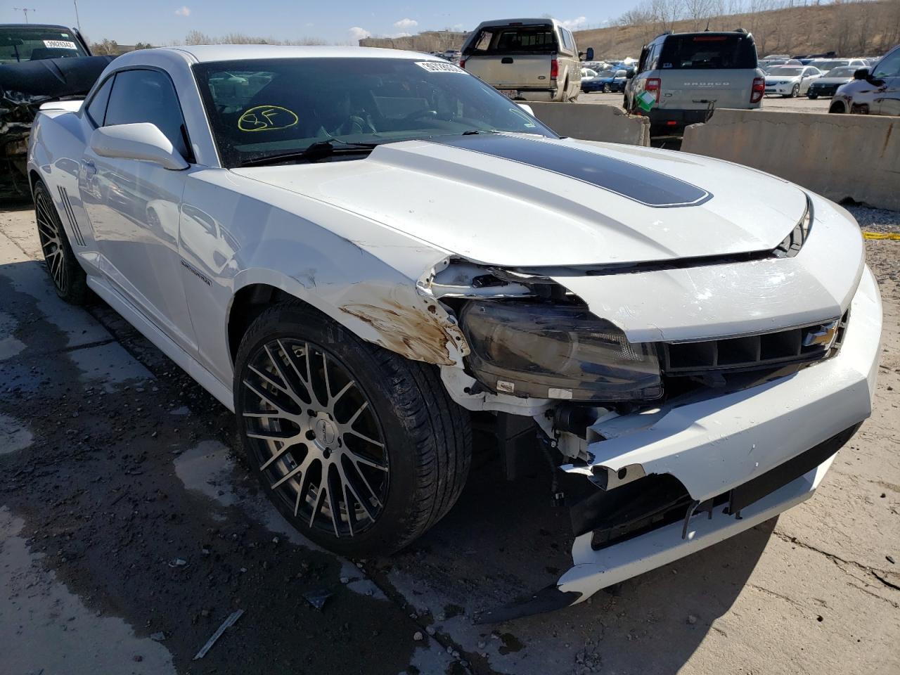 CHEVROLET CAMARO LT 2014 with VIN 2G1FC1E34E9280781 - Photo from auction