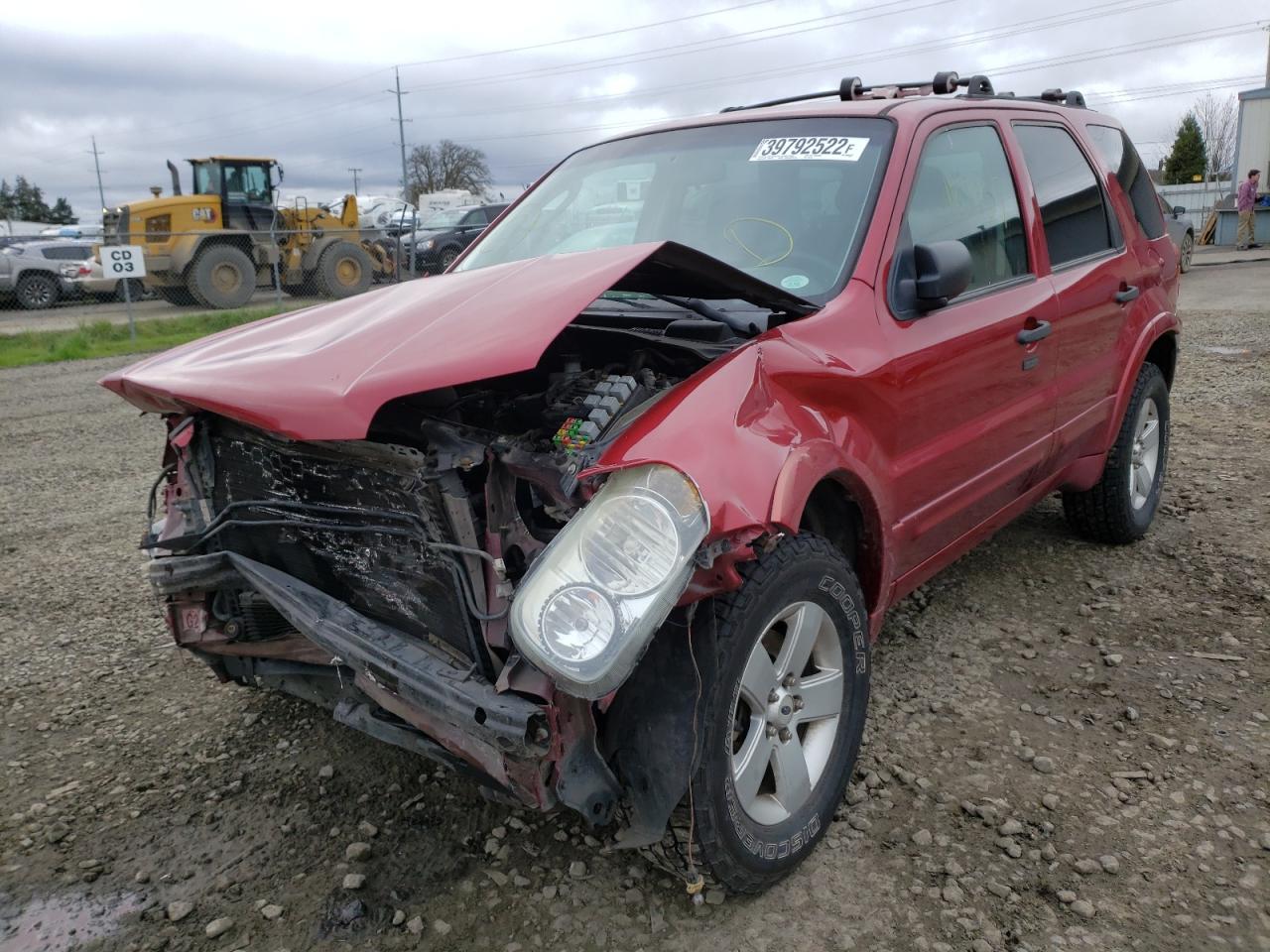 Photo 2 from auction – 2007 FORD ESCAPE XLT with VIN 1FMCU93157KA68024