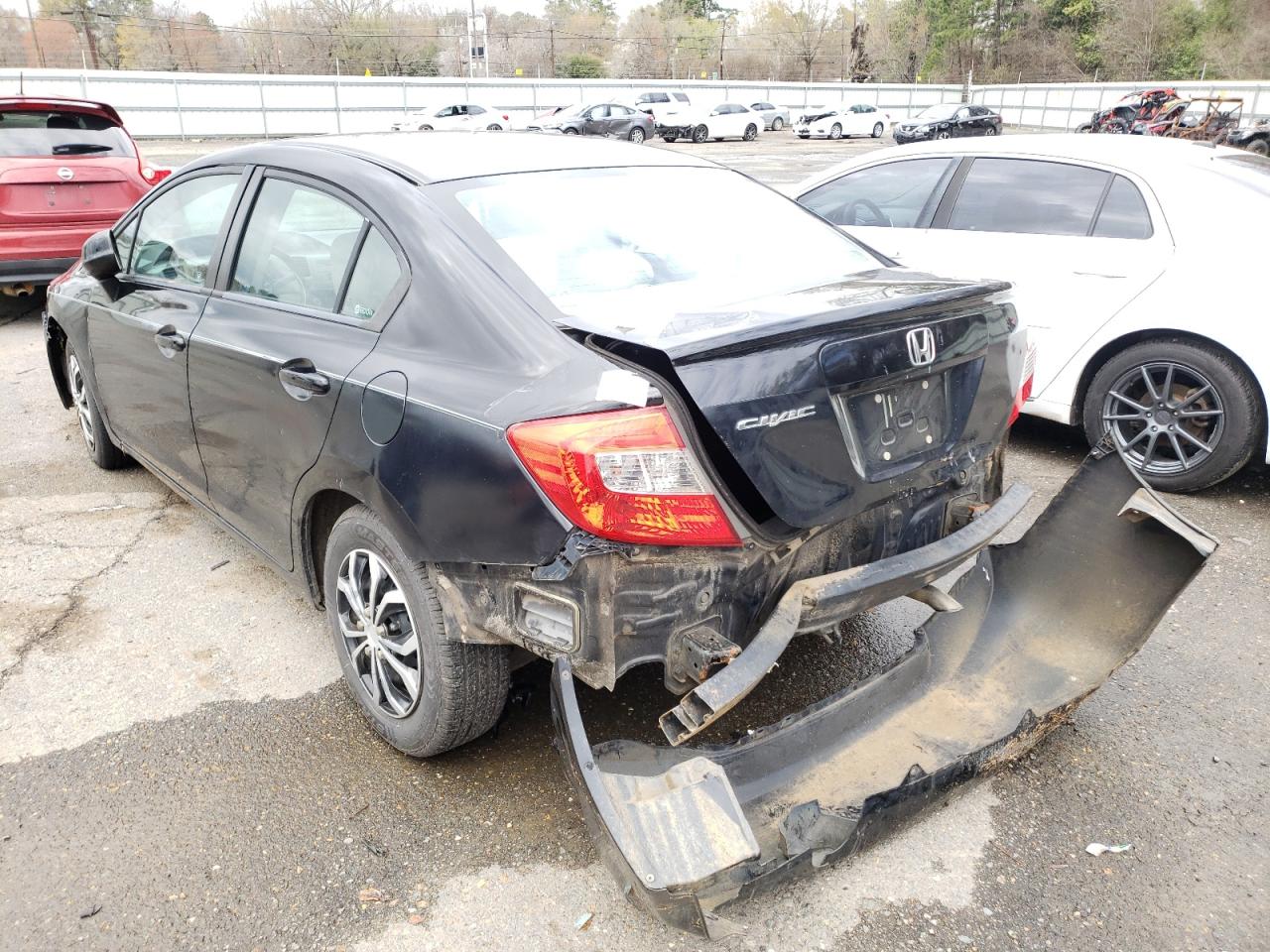 Photo 3 from auction – 2012 HONDA CIVIC LX with VIN 2HGFB2F58CH566363