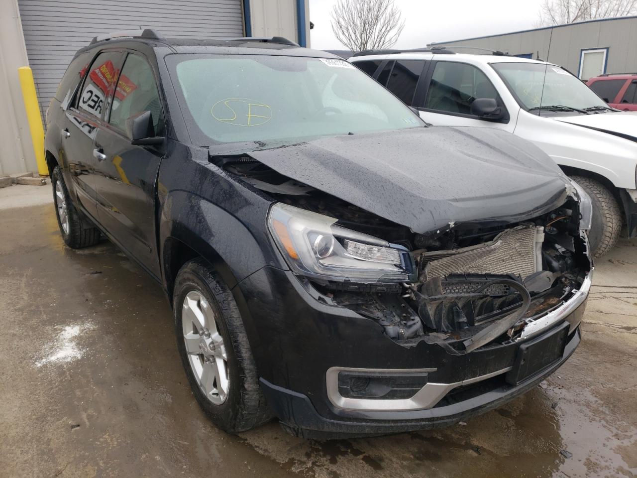 GMC ACADIA SLE 2015 with VIN 1GKKVNED6FJ317372 - Photo from auction