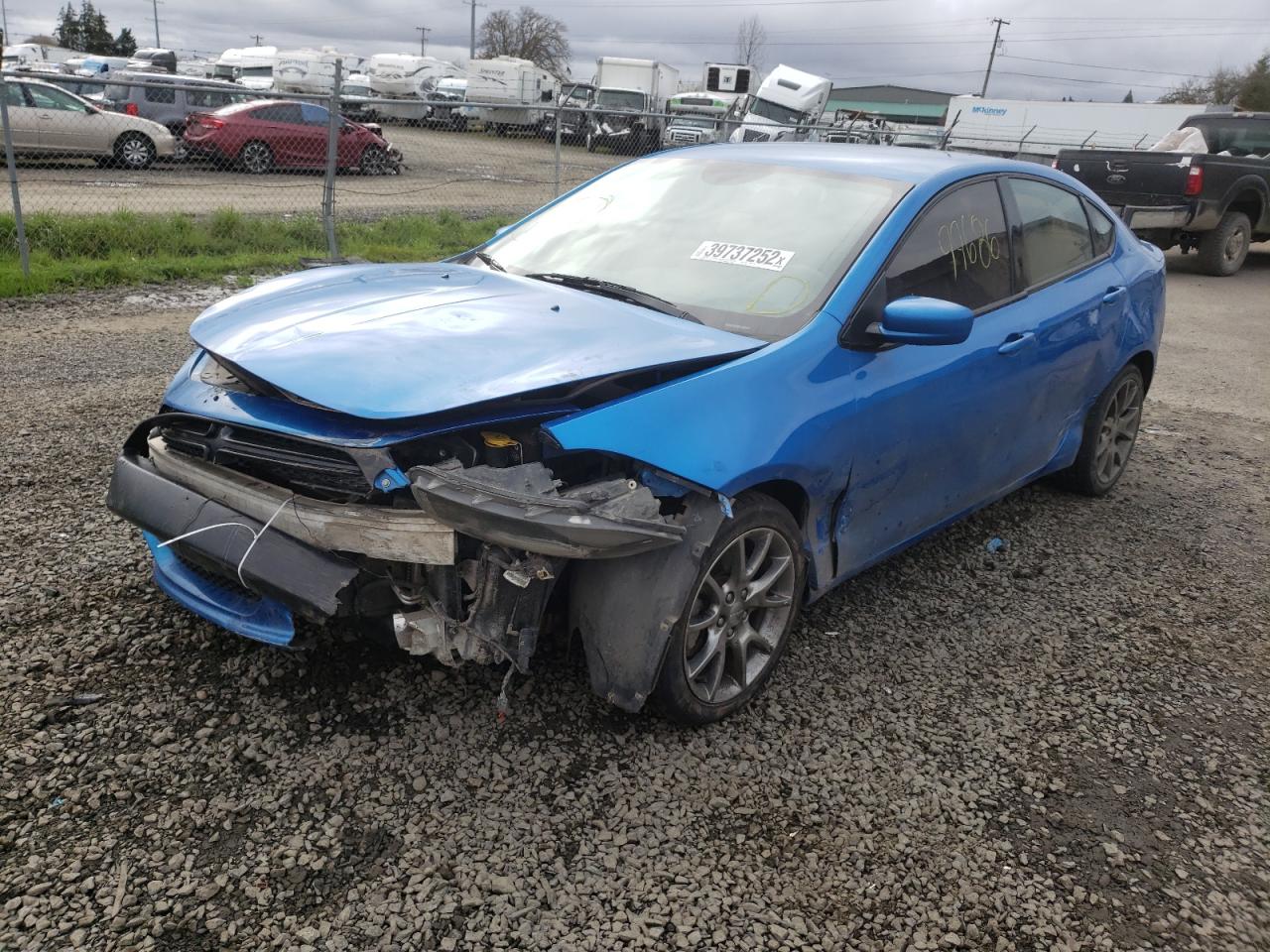 Photo 2 from auction – 2015 DODGE DART SXT with VIN 1C3CDFBB0FD174806