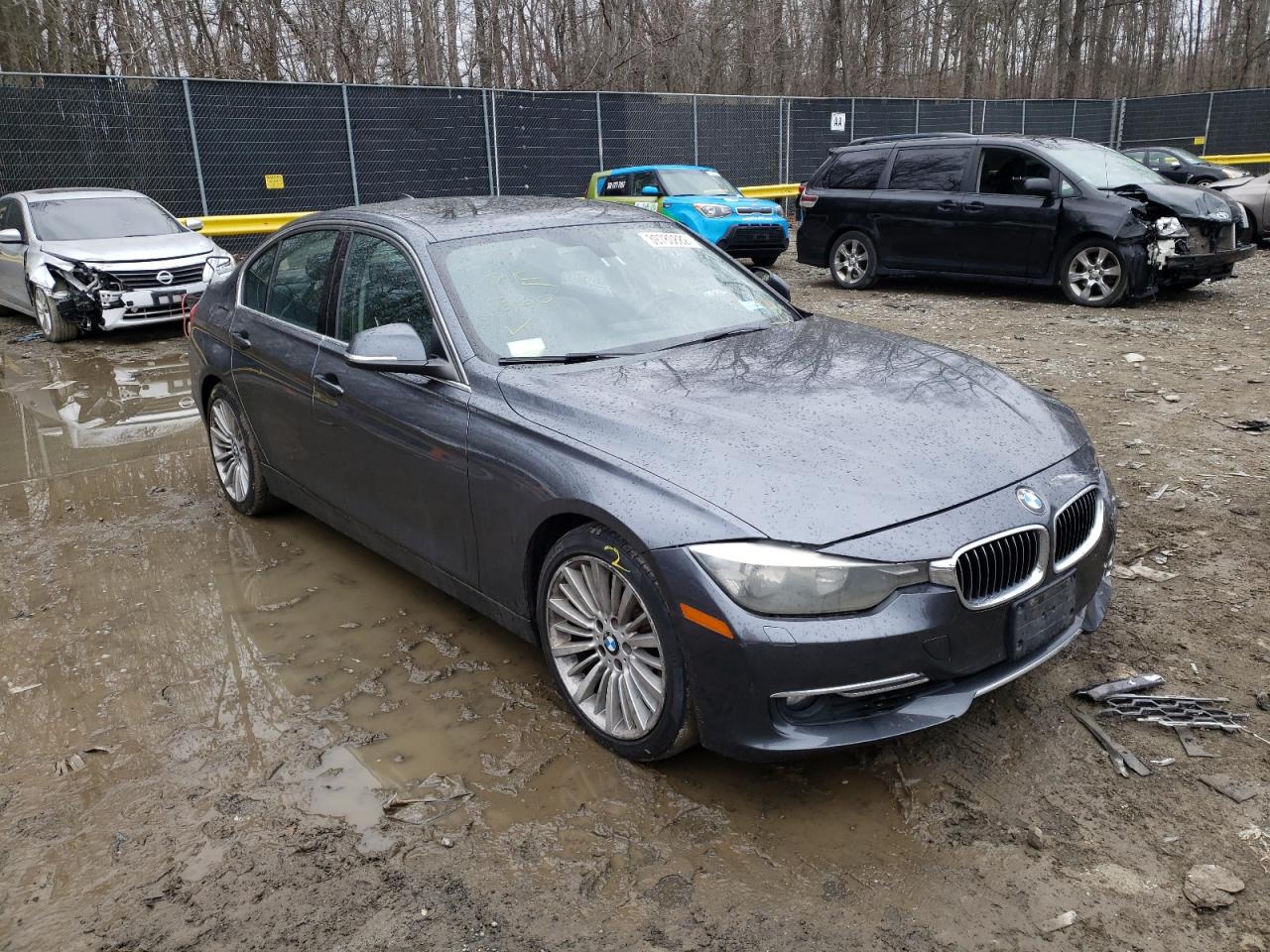 BMW 328 I SULE 2013 with VIN WBA3C1C50DF436087 - Photo from auction