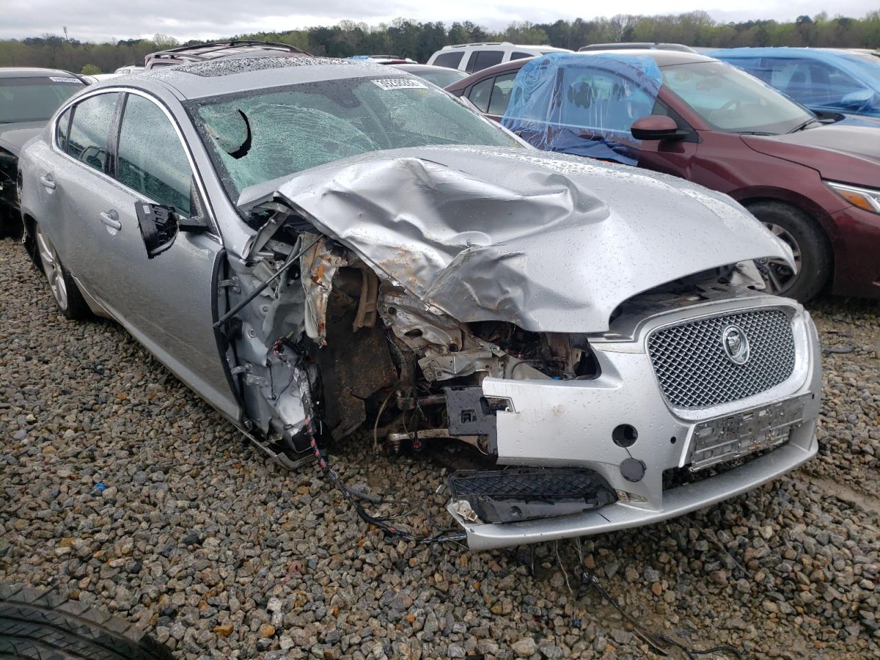 JAGUAR XF 2013 with VIN SAJWJ0EF1D8S89676 - Photo from auction
