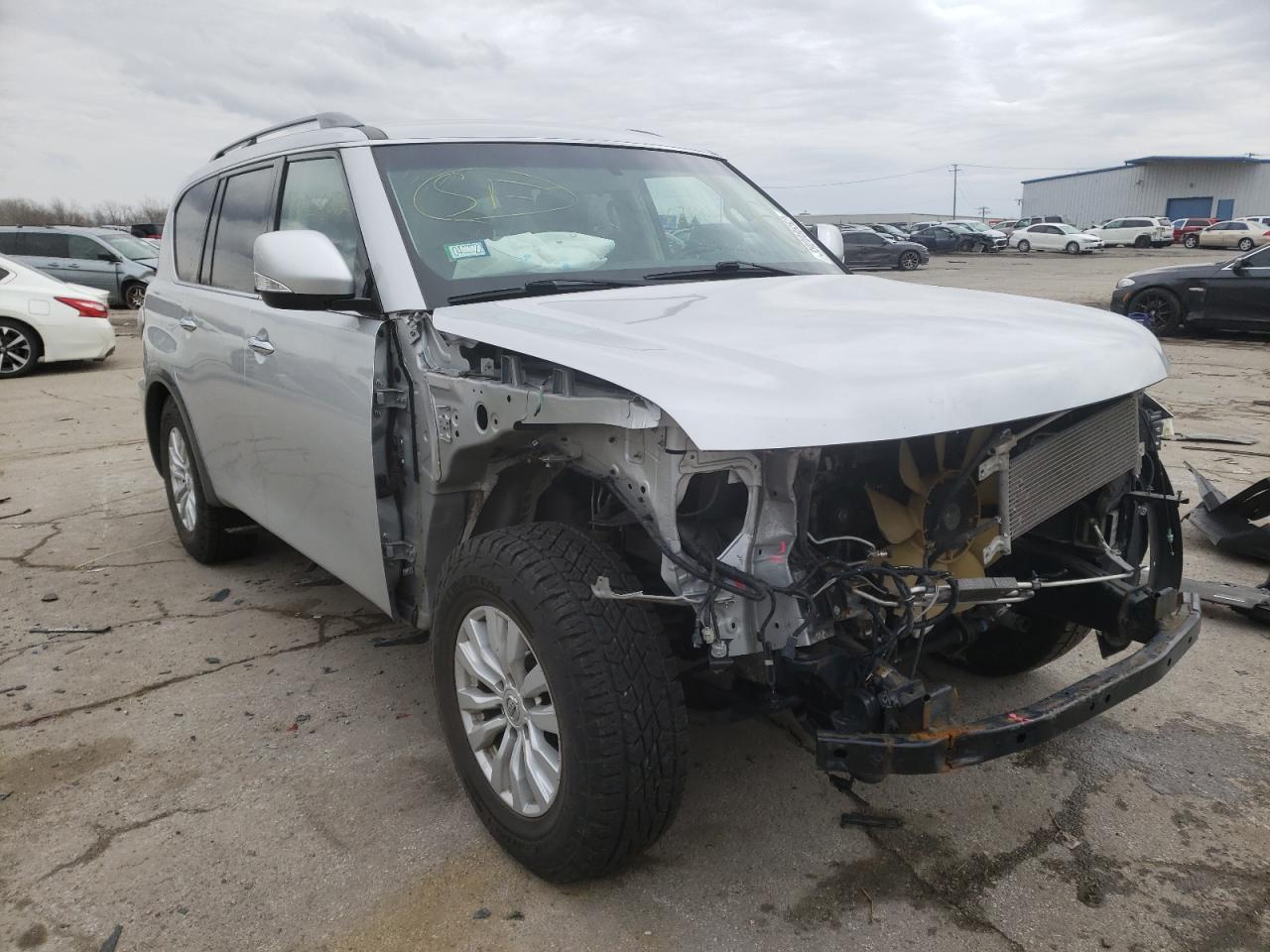 NISSAN ARMADA SV 2017 with VIN JN8AY2NC4H9511461 - Photo from auction