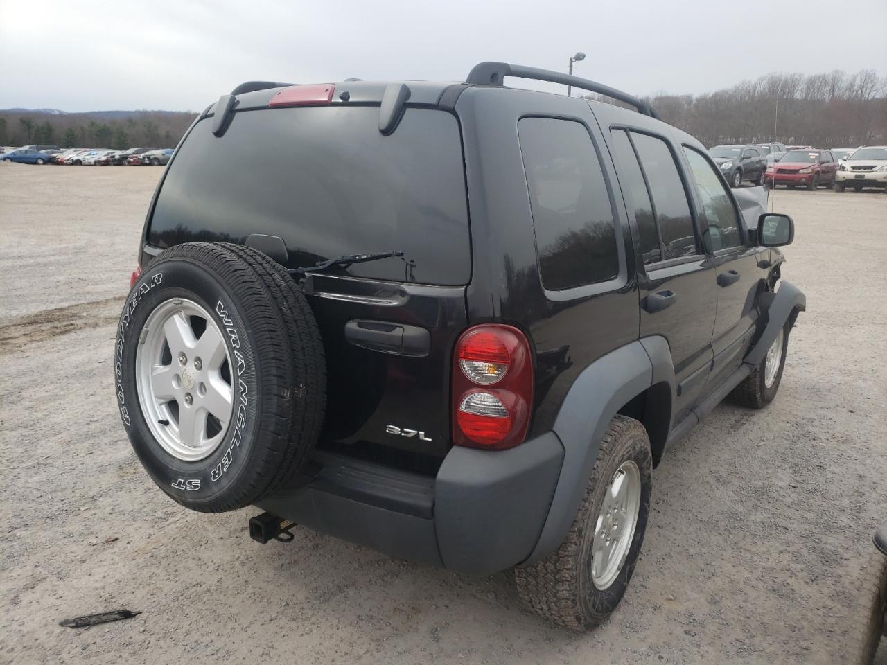 Photo 4 from auction – 2007 JEEP LIBERTY SP with VIN 1J4GL48K87W531516
