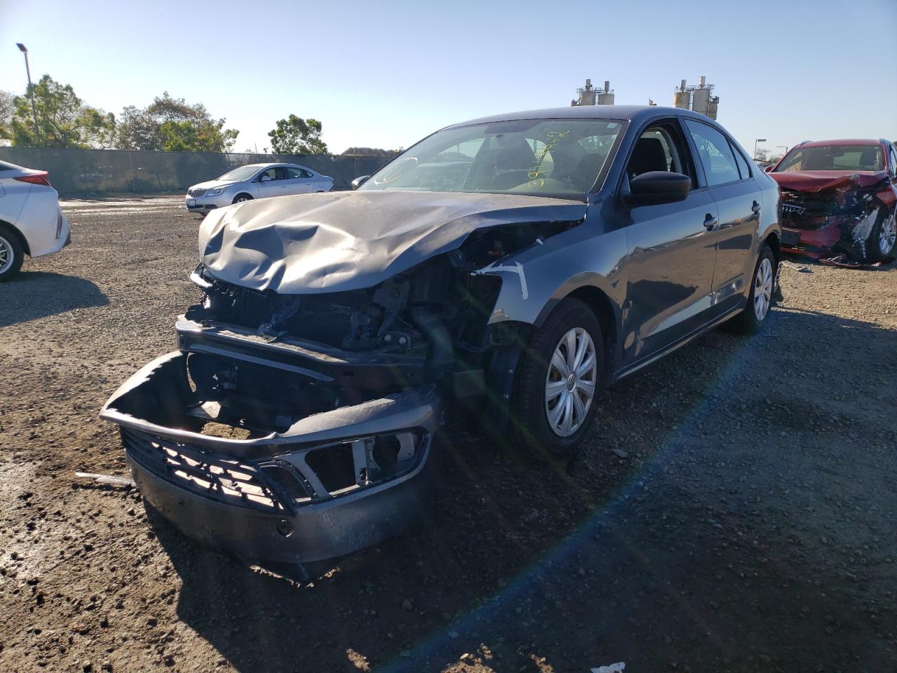 Photo 2 from auction – 2011 VOLKSWAGEN JETTA BASE with VIN 3VW1K7AJ1BM374855