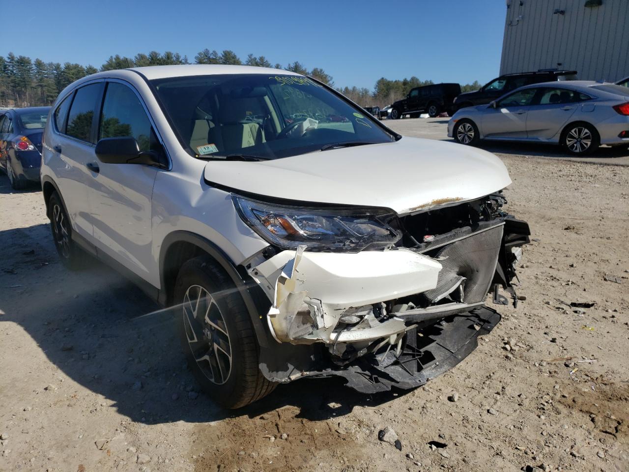 HONDA CR-V SE 2016 with VIN 5J6RM4H42GL097201 - Photo from auction