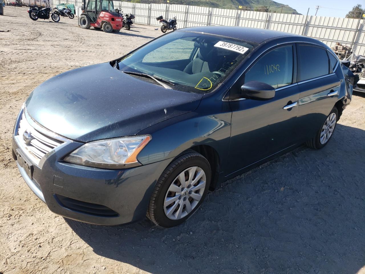 Photo 2 from auction – 2014 NISSAN SENTRA S with VIN 3N1AB7AP1EY322813
